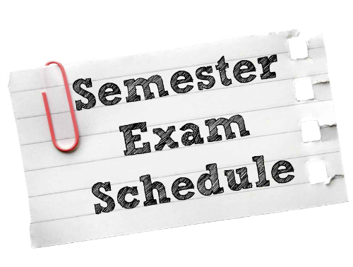 Semester Exam